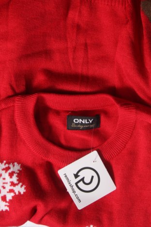 Damenpullover ONLY, Größe M, Farbe Rot, Preis 5,71 €
