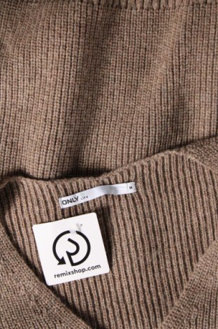 Дамски пуловер ONLY, Размер M, Цвят Кафяв, Цена 7,80 лв.