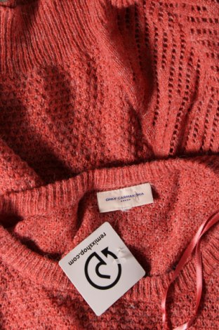 Γυναικείο πουλόβερ ONLY Carmakoma, Μέγεθος XXL, Χρώμα Κόκκινο, Τιμή 5,94 €