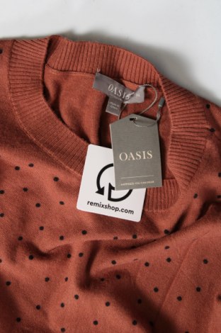 Дамски пуловер Oasis, Размер XL, Цвят Кафяв, Цена 26,10 лв.