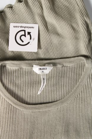 Дамски пуловер Object, Размер XL, Цвят Зелен, Цена 5,51 лв.