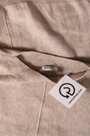 Дамски пуловер Orsay, Размер M, Цвят Бежов, Цена 8,99 лв.