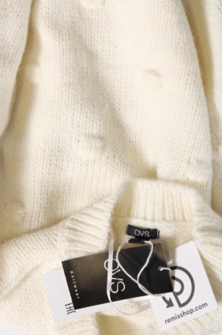 Дамски пуловер Oviesse, Размер S, Цвят Екрю, Цена 21,16 лв.
