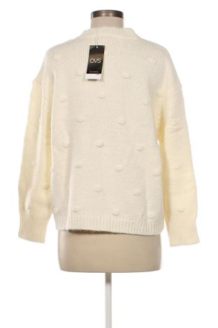 Дамски пуловер Oviesse, Размер S, Цвят Екрю, Цена 21,16 лв.