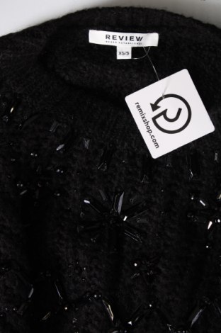 Дамски пуловер Review, Размер XS, Цвят Черен, Цена 26,10 лв.