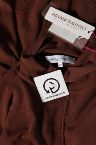 Γυναικείο πουλόβερ Rinascimento, Μέγεθος S, Χρώμα Καφέ, Τιμή 23,81 €