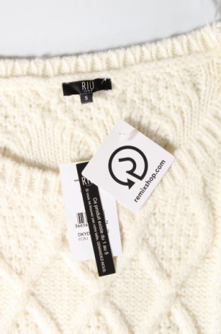 Дамски пуловер Riu, Размер XXL, Цвят Бял, Цена 30,45 лв.