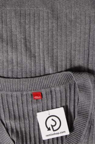 Дамски пуловер S.Oliver, Размер L, Цвят Сив, Цена 5,80 лв.
