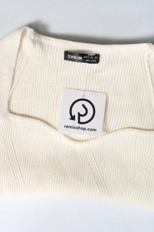 Дамски пуловер SHEIN, Размер XS, Цвят Екрю, Цена 14,21 лв.