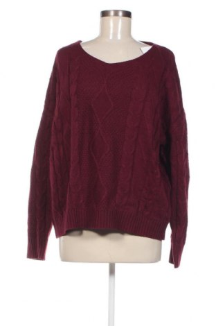 Дамски пуловер SHEIN, Размер XL, Цвят Червен, Цена 10,15 лв.