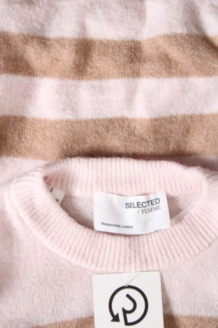 Дамски пуловер Selected Femme, Размер M, Цвят Многоцветен, Цена 15,95 лв.