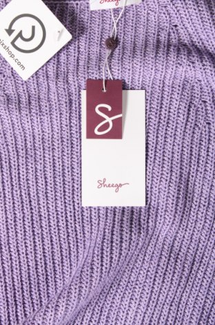 Γυναικείο πουλόβερ Sheego, Μέγεθος 4XL, Χρώμα Βιολετί, Τιμή 26,91 €