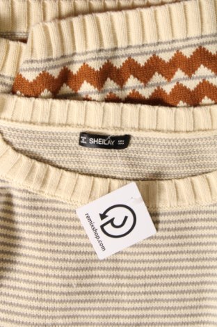 Дамски пуловер Sheilay, Размер M, Цвят Бежов, Цена 9,86 лв.