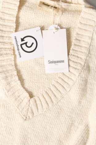 Дамски пуловер Sinequanone, Размер M, Цвят Екрю, Цена 46,20 лв.