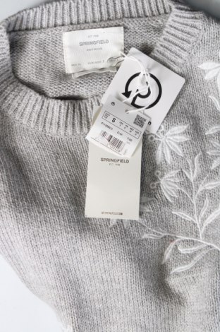 Γυναικείο πουλόβερ Springfield, Μέγεθος S, Χρώμα Γκρί, Τιμή 35,05 €