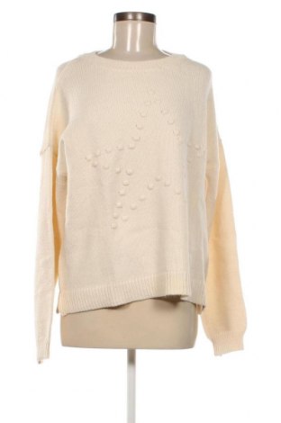 Γυναικείο πουλόβερ Springfield, Μέγεθος XL, Χρώμα Εκρού, Τιμή 12,27 €