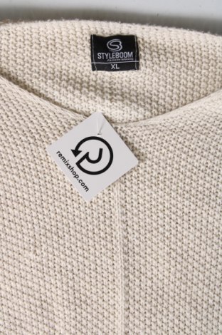 Damski sweter Styleboom, Rozmiar XL, Kolor Beżowy, Cena 29,68 zł