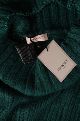Damski sweter TWINSET, Rozmiar XXL, Kolor Zielony, Cena 504,89 zł
