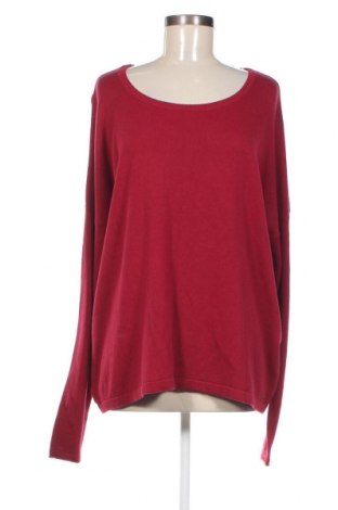 Дамски пуловер Tom Tailor, Размер XXL, Цвят Червен, Цена 14,79 лв.