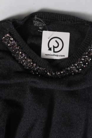 Γυναικείο πουλόβερ Topshop, Μέγεθος M, Χρώμα Γκρί, Τιμή 8,46 €