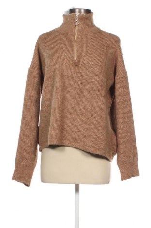 Дамски пуловер Trendyol, Размер L, Цвят Бежов, Цена 21,75 лв.