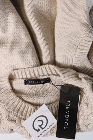 Γυναικείο πουλόβερ Trendyol, Μέγεθος S, Χρώμα  Μπέζ, Τιμή 8,97 €