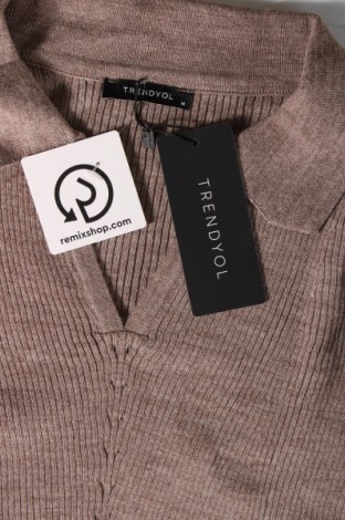 Γυναικείο πουλόβερ Trendyol, Μέγεθος M, Χρώμα Καφέ, Τιμή 13,46 €