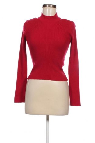Дамски пуловер Trendyol, Размер S, Цвят Червен, Цена 17,40 лв.