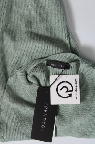 Női pulóver Trendyol, Méret L, Szín Zöld, Ár 3 127 Ft