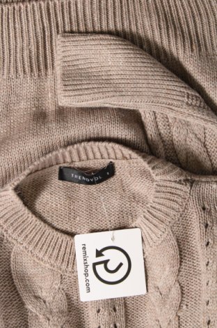Pulover de femei Trendyol, Mărime S, Culoare Maro, Preț 28,62 Lei