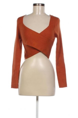 Дамски пуловер Undiz, Размер L, Цвят Оранжев, Цена 26,10 лв.