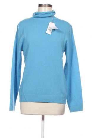 Γυναικείο πουλόβερ United Colors Of Benetton, Μέγεθος L, Χρώμα Μπλέ, Τιμή 44,85 €