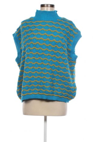 Γυναικείο πουλόβερ United Colors Of Benetton, Μέγεθος M, Χρώμα Μπλέ, Τιμή 18,84 €