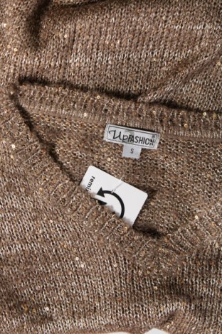 Γυναικείο πουλόβερ Up 2 Fashion, Μέγεθος S, Χρώμα Καφέ, Τιμή 4,84 €