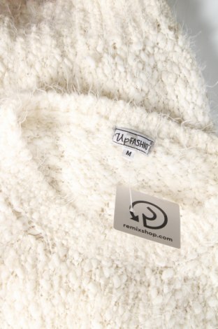 Дамски пуловер Up 2 Fashion, Размер M, Цвят Екрю, Цена 11,02 лв.