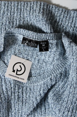 Дамски пуловер Up 2 Fashion, Размер M, Цвят Син, Цена 10,15 лв.