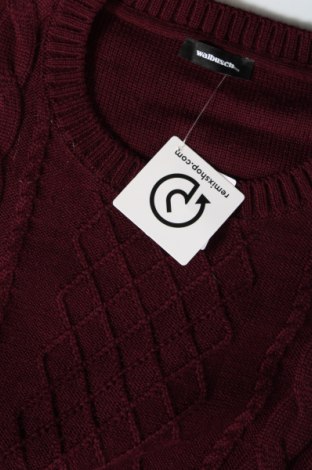Дамски пуловер Walbusch, Размер XXL, Цвят Червен, Цена 22,00 лв.