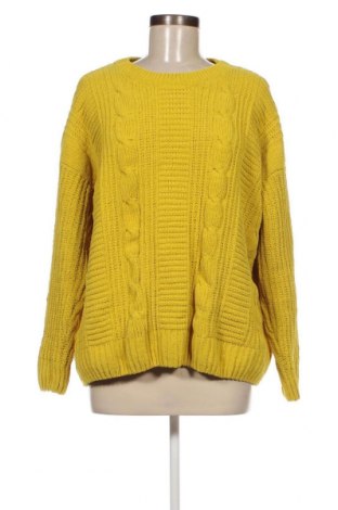 Дамски пуловер Yessica, Размер L, Цвят Жълт, Цена 10,44 лв.