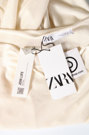 Damenpullover Zara, Größe M, Farbe Ecru, Preis 27,59 €