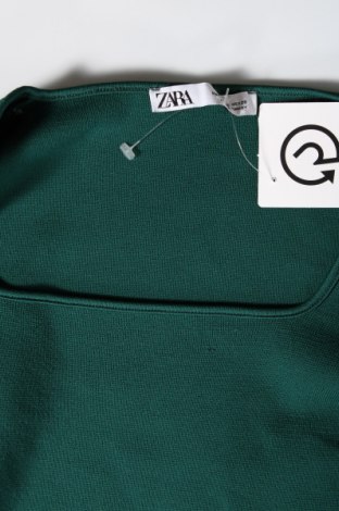 Damski sweter Zara, Rozmiar S, Kolor Zielony, Cena 26,21 zł