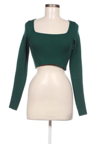 Női pulóver Zara, Méret S, Szín Zöld, Ár 4 000 Ft