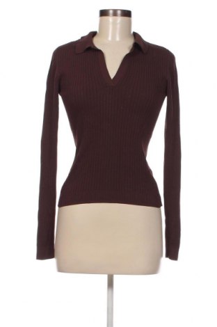 Дамски пуловер Zara, Размер M, Цвят Кафяв, Цена 10,00 лв.