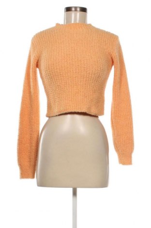 Дамски пуловер Zara, Размер S, Цвят Оранжев, Цена 8,40 лв.