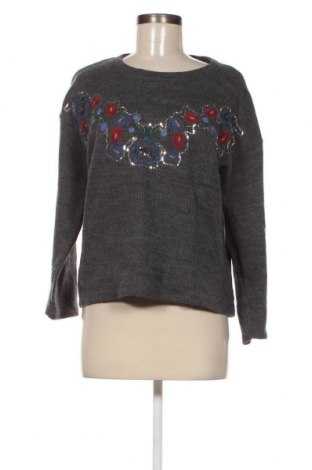 Дамски пуловер Zara, Размер S, Цвят Сив, Цена 11,00 лв.