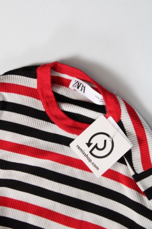 Дамски пуловер Zara, Размер S, Цвят Многоцветен, Цена 9,20 лв.