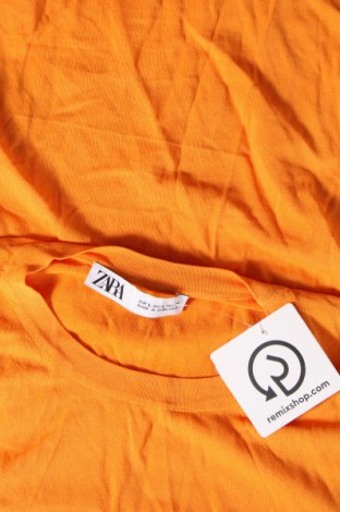 Damenpullover Zara, Größe M, Farbe Orange, Preis 6,96 €