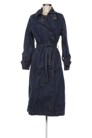 Damen Trenchcoat Cubus, Größe XS, Farbe Blau, Preis 28,70 €