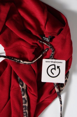 Γυναικείο φούτερ SHEIN, Μέγεθος 3XL, Χρώμα Κόκκινο, Τιμή 9,33 €