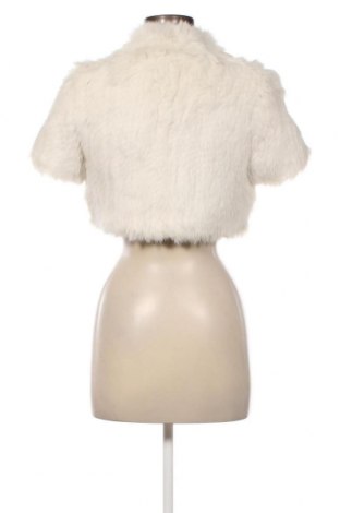 Δερμάτινο γυναικείο παλτό BCBG Max Azria, Μέγεθος XXS, Χρώμα Λευκό, Τιμή 69,82 €