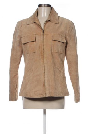 Dámska kožená bunda , Veľkosť M, Farba Béžová, Cena  30,81 €